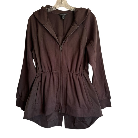 Athleta Triumph Hybrid Jacket in Shale #531094 Size XS - Picture 3 of 14